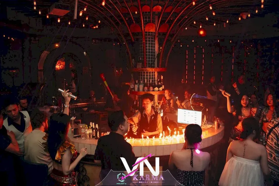 다낭 카르마 라운지 분위기 2번째