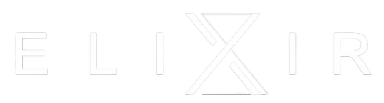 호치민 엘릭서 라운지 바 브랜드 로고