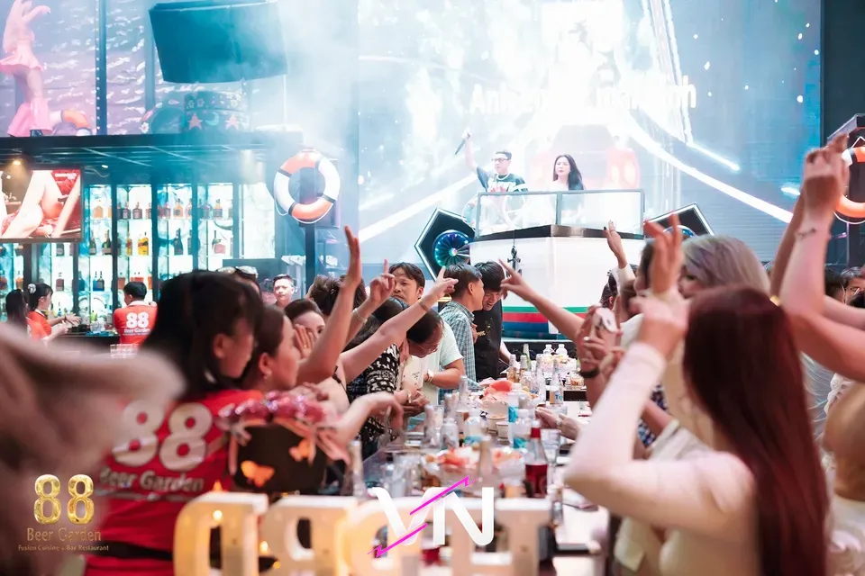 붕따우 88 비어 가든 분위기 4번째